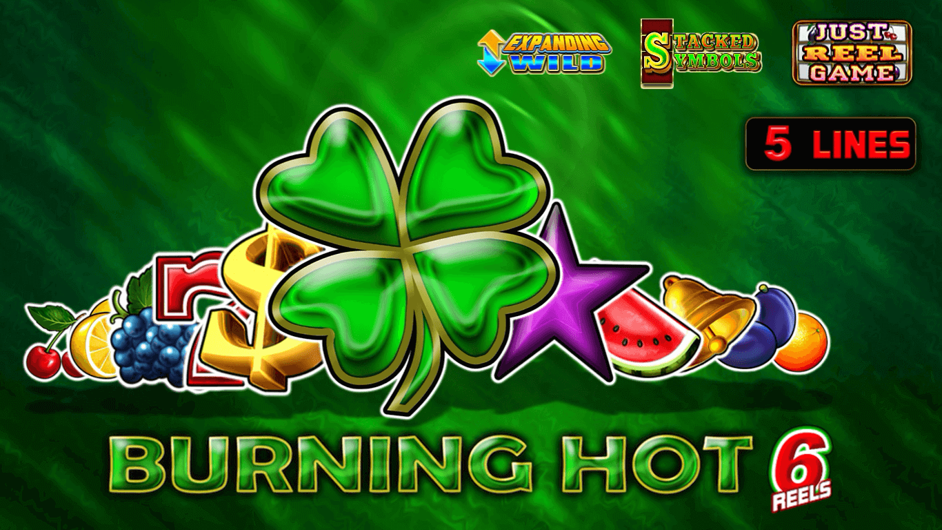 egt games power series green power burning hot 6 reels 1
