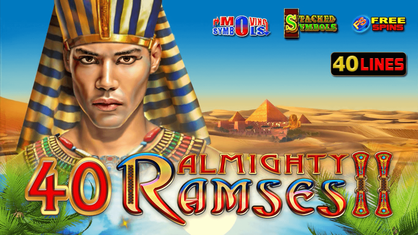 egt games collection series purple collection 40 almighty ramses ii
